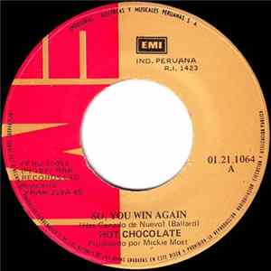 Hot Chocolate - So You Win Again = Has Ganado De Nuevo FLAC