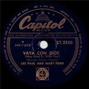 Les Paul And Mary Ford - Vaya Con Dios (May God Be With You) / Johnny (Is The Boy For Me) FLAC