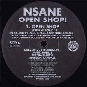 Nsane - Open Shop! FLAC