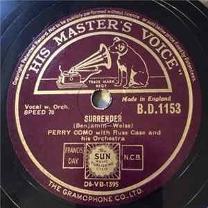Perry Como - Surrender / Temptation FLAC