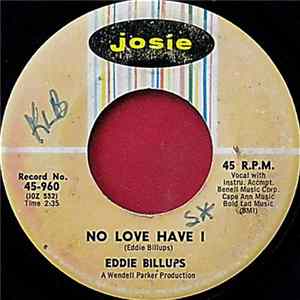 Eddie Billups - No Love Have I / My Girl FLAC