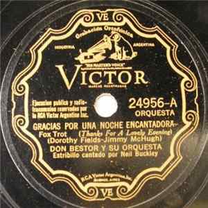 Don Bestor Y Su Orquesta / Duke Ellington Y Su Orquesta - Gracias Por Una Noche Encantadora / Las Delicias Del Sabado FLAC