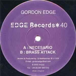 Gordon Edge - Necesario FLAC