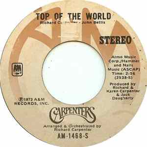 Carpenters - Top Of The World FLAC