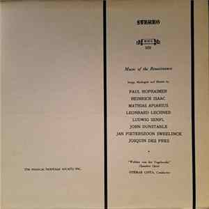 Othmar Costa, "Walther Von Der Vogelweide" Chamber Choir - Music Of The Renaissance FLAC