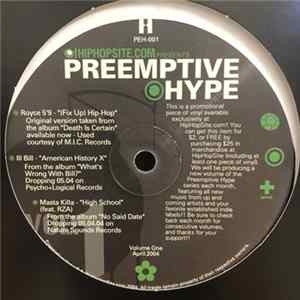 Various - Preemptive Hype Vol. 1 FLAC