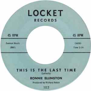 Ronnie Ellington - This Is The Last Time FLAC
