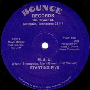 Starting Five - M.S.U. FLAC