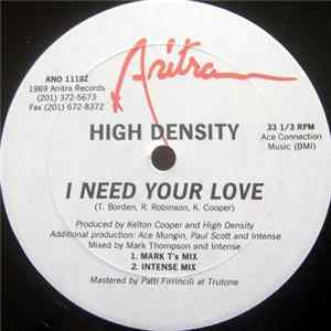 Intense / High Density - The Strength / I Need Your Love FLAC