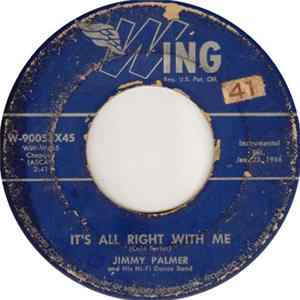 Jimmy Palmer And His Hi-Fi Dance Band - It's All Right With Me FLAC
