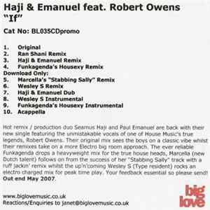 Haji & Emanuel Feat. Robert Owens - If FLAC
