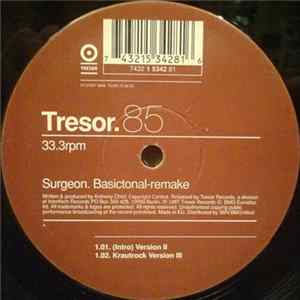 Surgeon - Basictonal-remake FLAC