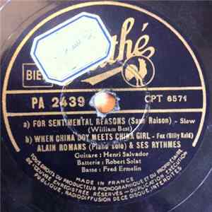 Alain Romans Et Ses Rythmes - For Sentimental Reasons-When China Boy Meets China Girl / Mélancolie FLAC