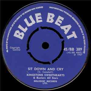 Kingstons Sweethearts & Busters All Stars / Prince Buster & His All Stars - Sit Down And Cry / Tribute To The Toughest (Ghost Dance) FLAC