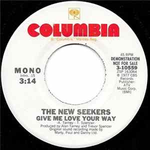 The New Seekers - Give Me Love Your Way FLAC