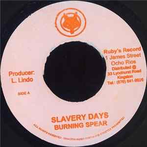 Burning Spear - Slavery Days FLAC