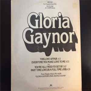 Gloria Gaynor - This Love Affair FLAC