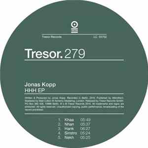Jonas Kopp - HHH EP FLAC