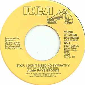 Alma Faye Brooks - Stop, I Don't Need No Sympathy FLAC