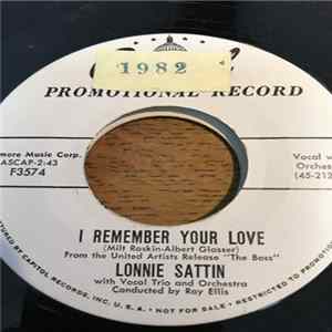 Lonnie Sattin - I Remember Your Love FLAC