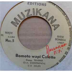 Orchestre Continental - Pembe Ya Motema / Bomoto Wapi Colette FLAC