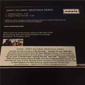 Oasis - Don't Go Away (Mustique Demo) FLAC