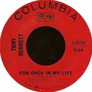 Tony Bennett - For Once In My Life FLAC