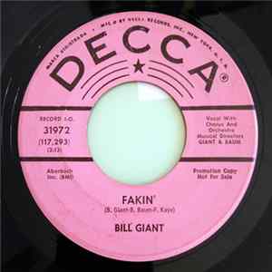 Bill Giant - Fakin' / (You Just Can't) Sit By FLAC