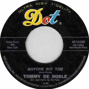 Tommy De Noble - Anyone But You / Count Every Star FLAC