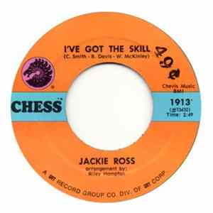 Jackie Ross - Change Your Ways / I've Got The Skill FLAC