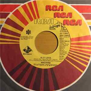 Machine - Is It Love / I Finally Found FLAC