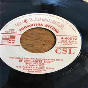 Fess Parker, Buddy Ebsen - Be Sure You're Right (Then Go Ahead) FLAC