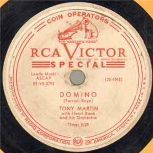 Tony Martin With Henri René And His Orchestra - Domino / It's All Over But The Memories FLAC