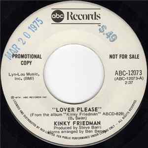 Kinky Friedman - Lover Please FLAC