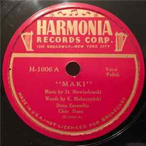 Dana Ensemble, Chór Dana - Maki / Niebieski Walc FLAC