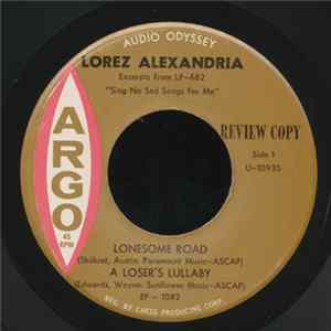 Lorez Alexandria - Sing No Sad Songs For Me FLAC