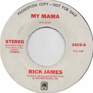 Rick James - My Mama FLAC