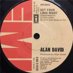 Alan David - Get Your Love Right FLAC