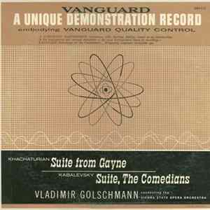 Khachaturian / Kabalevsky - Vladimir Golschmann Conducting The Vienna State Opera Orchestra - Suite From Gayne / Suite, The Comedians FLAC