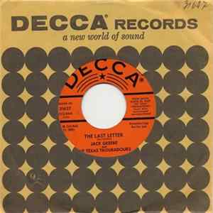 Jack Greene And The Texas Troubadours - The Last Letter FLAC