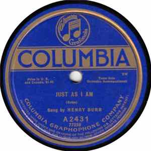 Henry Burr - Just As I Am / Lead Kindly Light FLAC