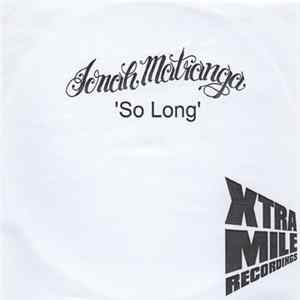 Jonah Matranga - So Long FLAC