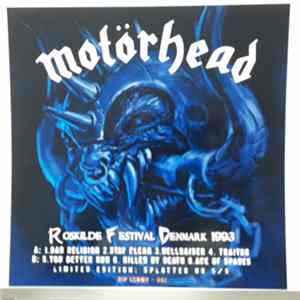 Motörhead - Roskilde Festival Denmark 1993 FLAC