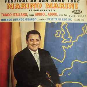 Marino Marini Et Son Quartette - Festival De San Remo 1962 FLAC