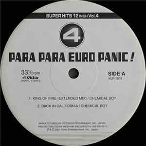 Various - Para Para Euro Panic! 4 - Super Hits 12inch Vol. 4 FLAC