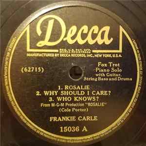 Frankie Carle - Rosalie Medley FLAC