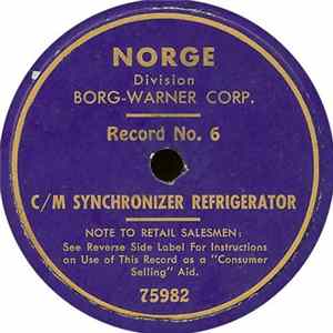 No Artist - Record No. 6 - C/M Synchronizer Refrigerator FLAC