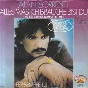Alan Sorrenti - Alles, Was Ich Brauche, Bist Du (Tu Sei L'unica Donna Per Me) FLAC