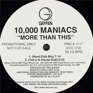 10,000 Maniacs - More Than This FLAC