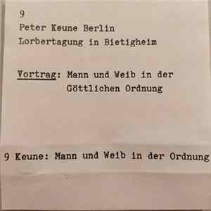Peter Keune - Mann Und Weib In Der Göttlichen Odnung FLAC